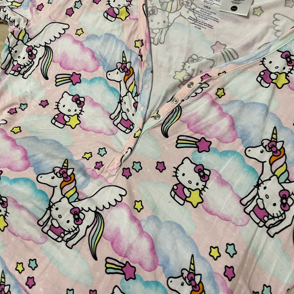 Posh peanut hello kitty womens jogger pjs